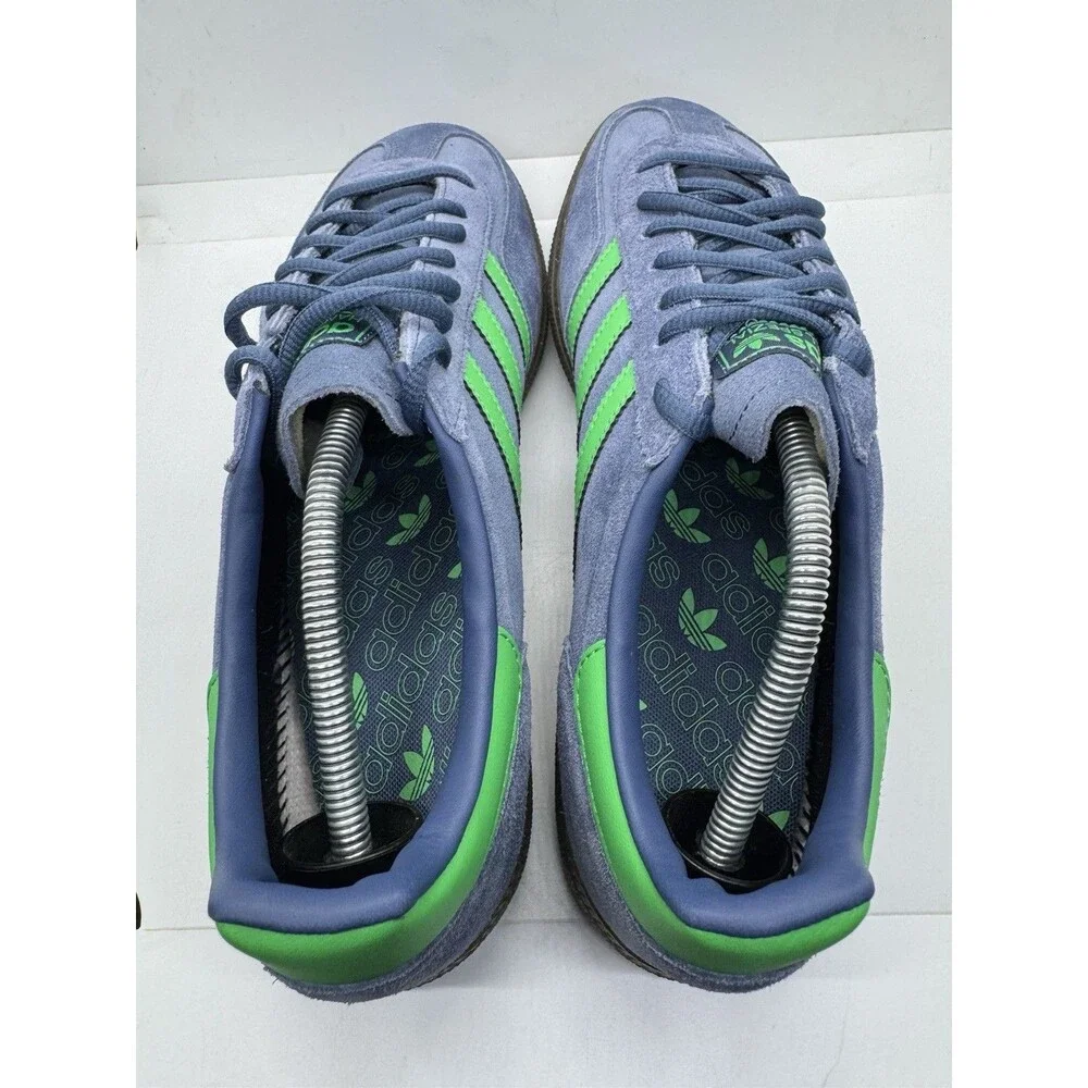 Adidas Handball Spezial Mens 12 Preloved Ink Semi Screaming Green shoes JH5437